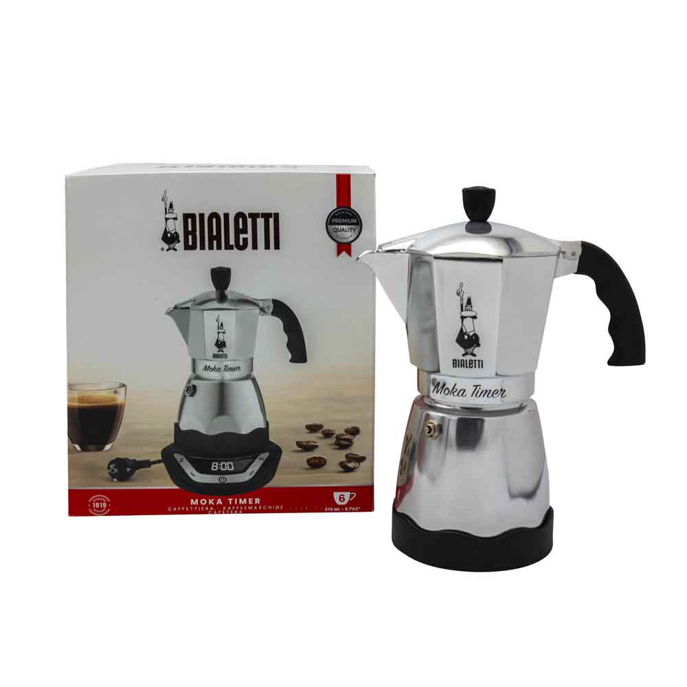 Bialetti MOKA TIMER 6 CUPS Bialetti MOKA TIMER 6 CUPS